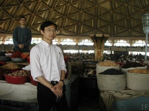 ウズベキスタンの乾物市場